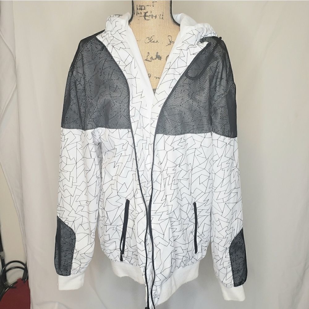 Champs Sports Gear | Geometric Windbreaker Jacket